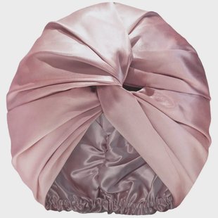 Slip Pure Silk Turban Pink
