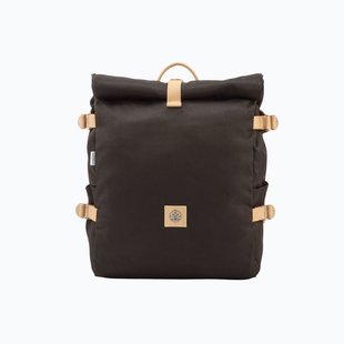 The BlueWave Collective Re.32 Cycle | Rolltop Rugzak Zwart