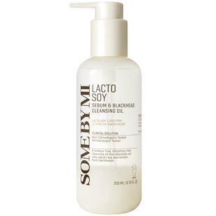 SoMe By Mi Lactosoy Sebum & Blackhead Cleansing Oil (200 ml)