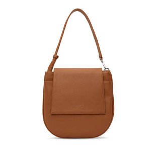 Matt Nat Handtas  Dames Bruin - Recycled materiaal