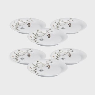 Kähler Hammershøi Christmas bord Ø27 cm 6-pack Hammershøi Christmas bord Ø27 cm 6-pack
