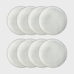 Broste Copenhagen Nordic Sand bord Ø26 cm 8-pack Nordic Sand bord Ø26 cm 8-pack