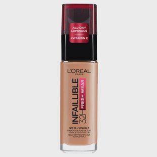 L'Oréal Paris Infaillible 32H Fresh Wear Foundation 300 Neutral Undertone (30 ml)