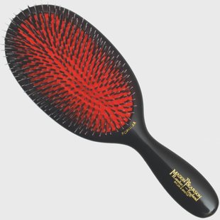 Mason Pearson Popular Bristle & Nylon Dark Ruby