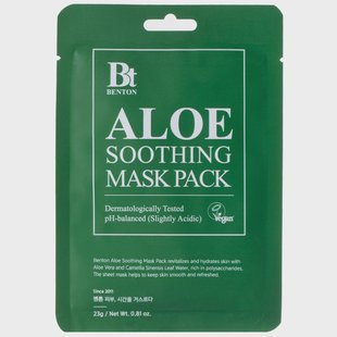 Benton Aloe Soothing Mask Pask (1 pcs)