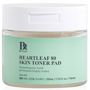 Benton Heartleaf 80 Skin Toner Pads (70 pcs)