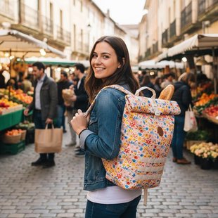 Cabaia Laptoptas  Dames Roze Recycled polyester