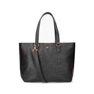 Fmme Laptoptas  Dames Zwart Leer