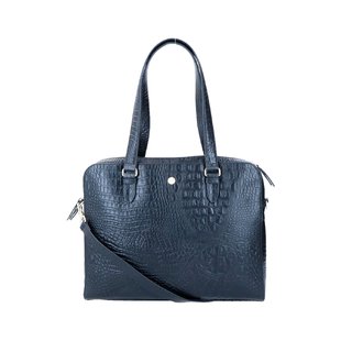 Fmme Laptoptas  Dames Zwart Leer