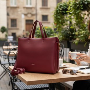 Coccinelle Handtas  Dames Rood - Leer