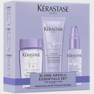 Kérastase Blond Absolu Discovery Set For Blond Hair (80 + 75 + 45 ml)