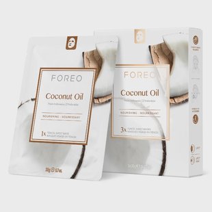 FOREO Farm To Face -mask Coconut Oil Sheet (3pcs)