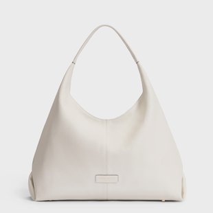 Isabel Bernard Honoré Grace crème kalfsleer schoudertas voor dames