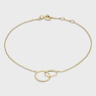 Isabel Bernard Le Marais Loulou 14 karaat gouden armband met ringetjes voor dames