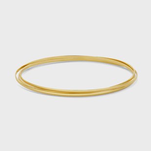Isabel Bernard Rivoli Méline 14 karaat gouden bangles met 3 armbanden voor dames