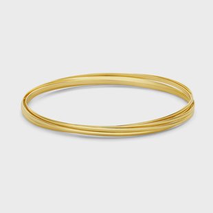 Isabel Bernard Rivoli Méline 14 karaat gouden bangles met 5 armbanden voor dames
