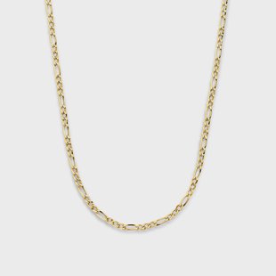 Isabel Bernard Rivoli Nina 14 karaat gouden ketting met figaro schakel voor dames