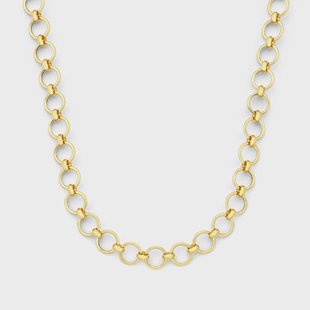 Isabel Bernard Belleville Axelle 14 karaat gouden schakelketting voor dames