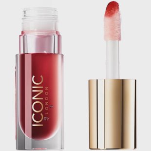 ICONIC LONDON Lustre Lip Oil One to Watch, Red
