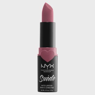 NYX Professional Makeup Suede Matte Lipstick Soft Spoken