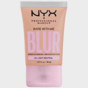 NYX Professional Makeup Bare With Me Blur Tint Foundation04 Light Neutral (30 ml)