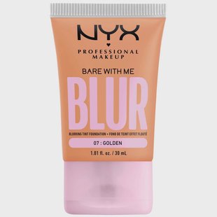 NYX Professional Makeup Bare With Me Blur Tint Foundation 07 Golden (30 ml)