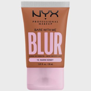 NYX Professional Makeup Bare With Me Blur Tint Foundation 15 Warm Honey (30 ml)