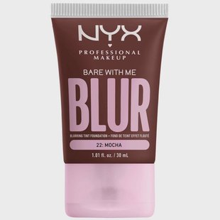 NYX Professional Makeup Bare With Me Blur Tint Foundation 22 Mocha (30 ml)