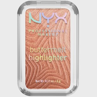 NYX Professional Makeup Buttermelt Highlighter 35 Butta In Bronze