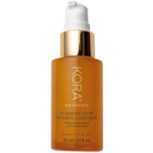 KORA Organics Turmeric Glow Foaming Cleanser (30 ml)