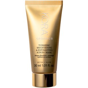 Kora Organics Turmeric Brightening & Exfoliating Scrub + Mask (30 ml)