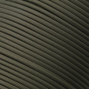 Knivesandtools 550 Paracord Type III, Army Green, 164ft (50 m)