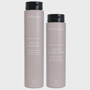 Löwengrip Blonde Perfection Silver Shampoo And Conditioner Value Pack (250 + 200 ml)