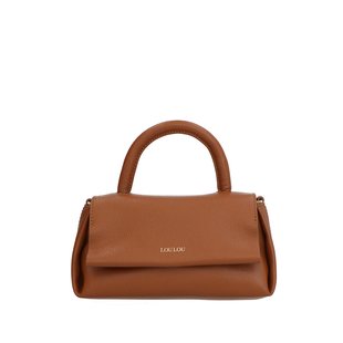 LouLou Essentiels Crossbodytas  Dames Cognac - Leer