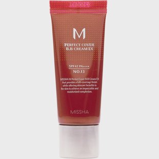 Missha M Perfect Cover BB Cream SPF42 PA+++ No.13 Bright Beige