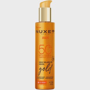 NUXE Sun Tanning Oil Gold SPF50 (150 ml)