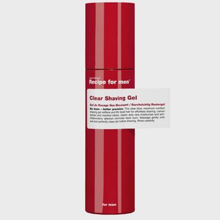 Recipe for Men Clear Shaving Gel