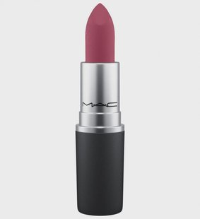 MAC Powder Kiss Lipstick Burning Love
