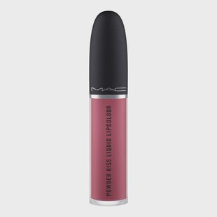 MAC Powder Kiss Liquid Lipcolour 08 More The Mehr-Ier