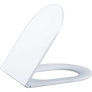QeramiQ Dely Zitting - softclose - quickrelease - slim - mat wit E13/A15 UF seat Glossy_Matt White