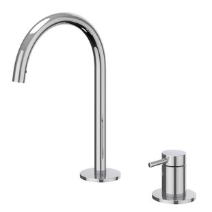 IVY Bond Wastafelmengkraan - 2-gats - bladmontage - uitloop - coldstart - Chroom 6100301