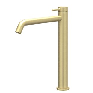 IVY Bond Wastafelmengkraan - opbouw - verhoogd - coldstart - Geborsteld mat goud PVD 6100204