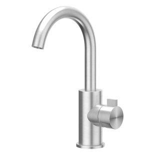 IVY Tribe Wastafelmengkraan - opbouw - draaibare uitloop - coldstart - RVS316 - geborsteld 6100271