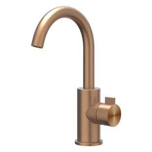 IVY Tribe Wastafelmengkraan - opbouw - draaibare uitloop - coldstart - RVS316 - geborsteld mat koper PVD 6100273