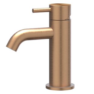 IVY Concord Wastafelmengkraan - opbouw - laag - coldstart - RVS316 - geborsteld mat koper PVD 6100383