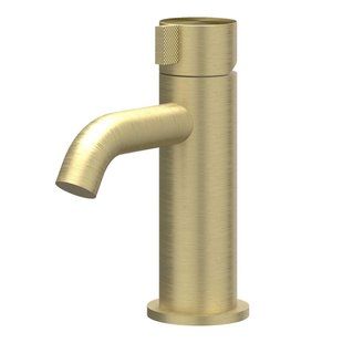 IVY Tribe Wastafelmengkraan - opbouw - laag - coldstart - RVS316 - geborsteld mat goud PVD 6100372