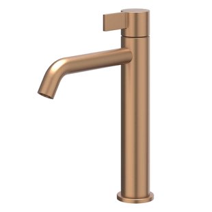 IVY Pact Wastafelmengkraan - opbouw - middelhoog - coldstart - Geborsteld mat koper PVD 6101105
