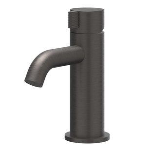 IVY Tribe Wastafelmengkraan - opbouw - laag - coldstart - RVS316 - geborsteld carbon black PVD 6100374