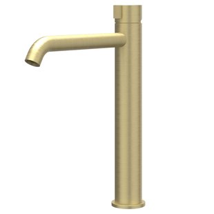 IVY Tribe Wastafelmengkraan - opbouw - verhoogd - coldstart - RVS316 - geborsteld mat goud PVD 6100462