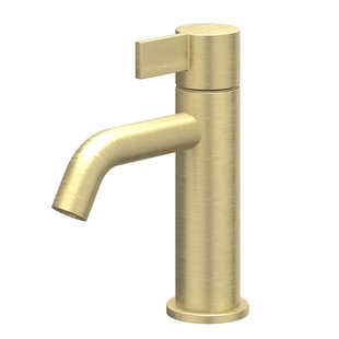 IVY Pact Wastafelmengkraan - opbouw - laag - coldstart - Geborsteld mat goud PVD 6101004